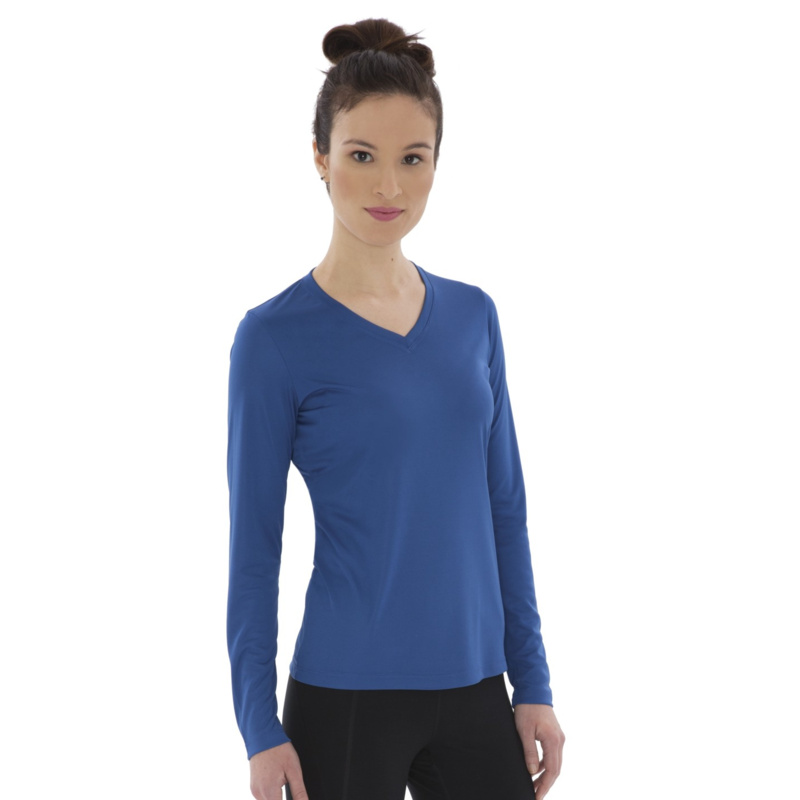 ATC™ PRO TEAM LONG SLEEVE V-NECK LADIES' TEE Thumbnail