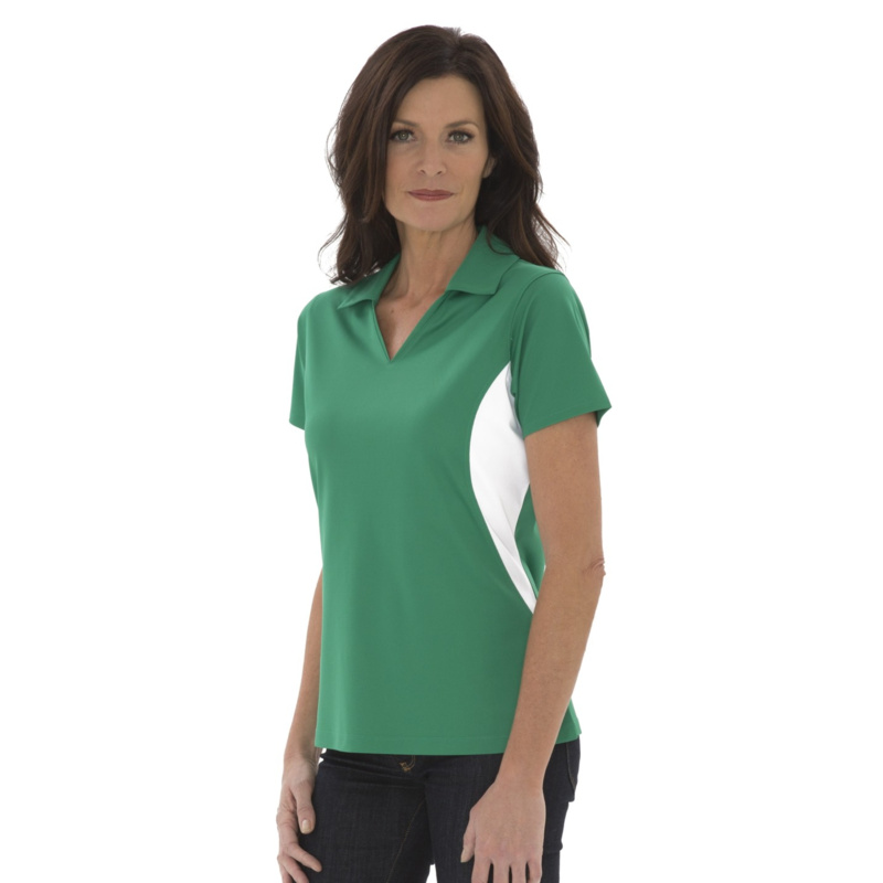 COAL HARBOUR® SNAG RESISTANT COLOUR BLOCK LADIES' POLO Thumbnail