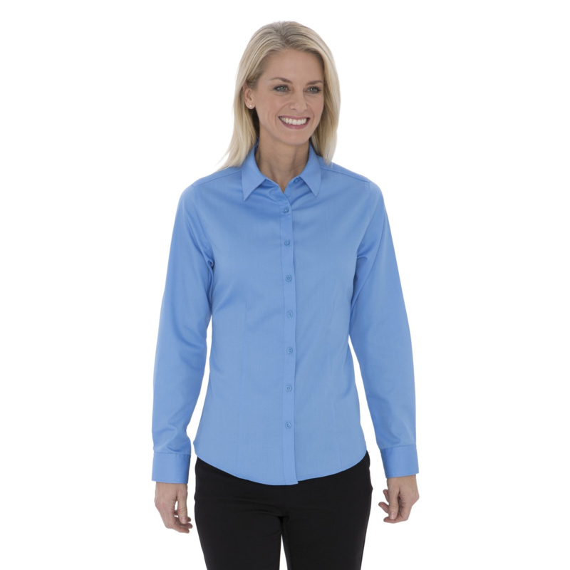 COAL HARBOUR® EVERYDAY LONG SLEEVE WOVEN LADIES' SHIRT Thumbnail