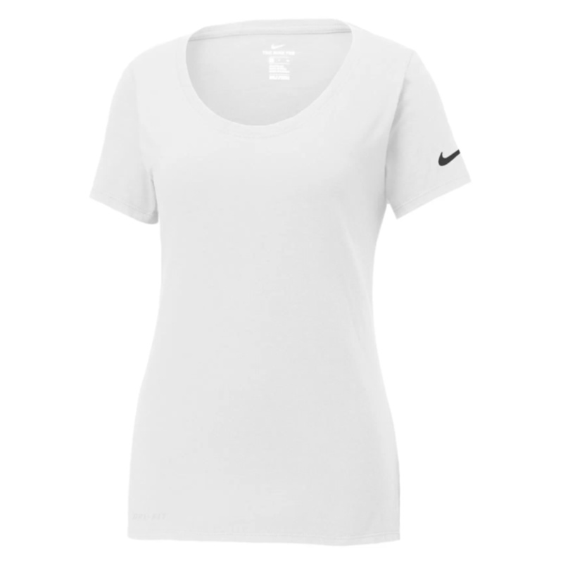 Nike Dri-FIT Cotton/Poly Scoop Neck Ladies' Tee Thumbnail
