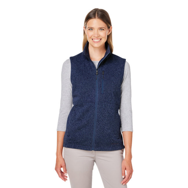 Ladies' Dropline Sweater Fleece Vest Thumbnail