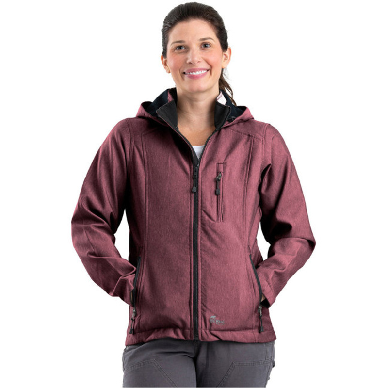 Berne Ladies' Hooded Softshell Jacket Thumbnail
