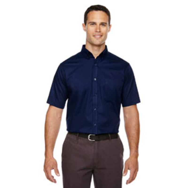 Men's Tall Optimum Short-Sleeve Twill Shirt Thumbnail