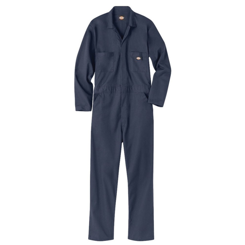 Basic Blended Long Sleeve Coverall Thumbnail