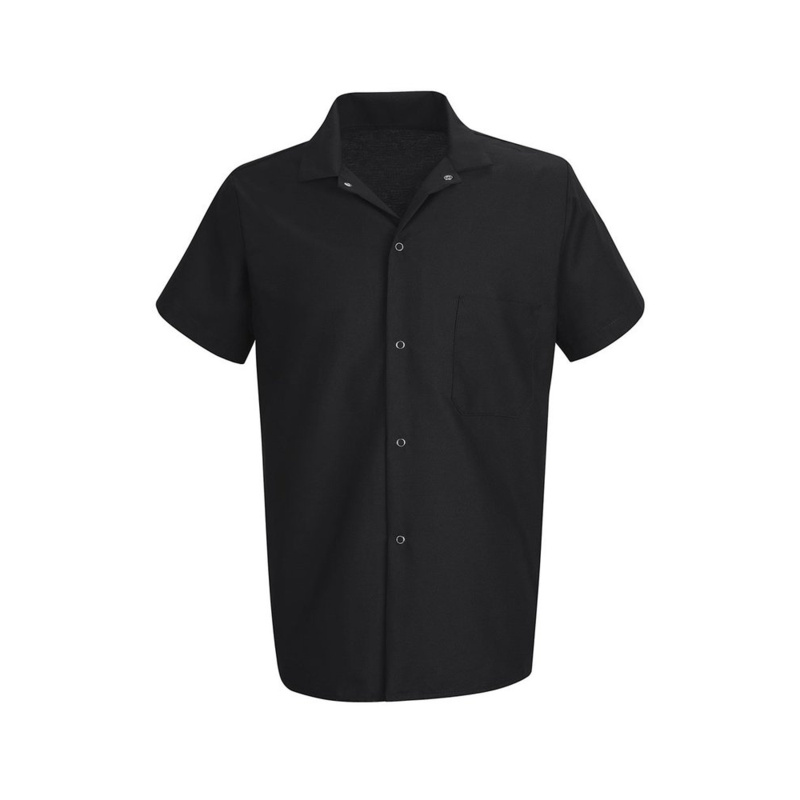 Poplin Cook Shirt with Gripper Closures Thumbnail