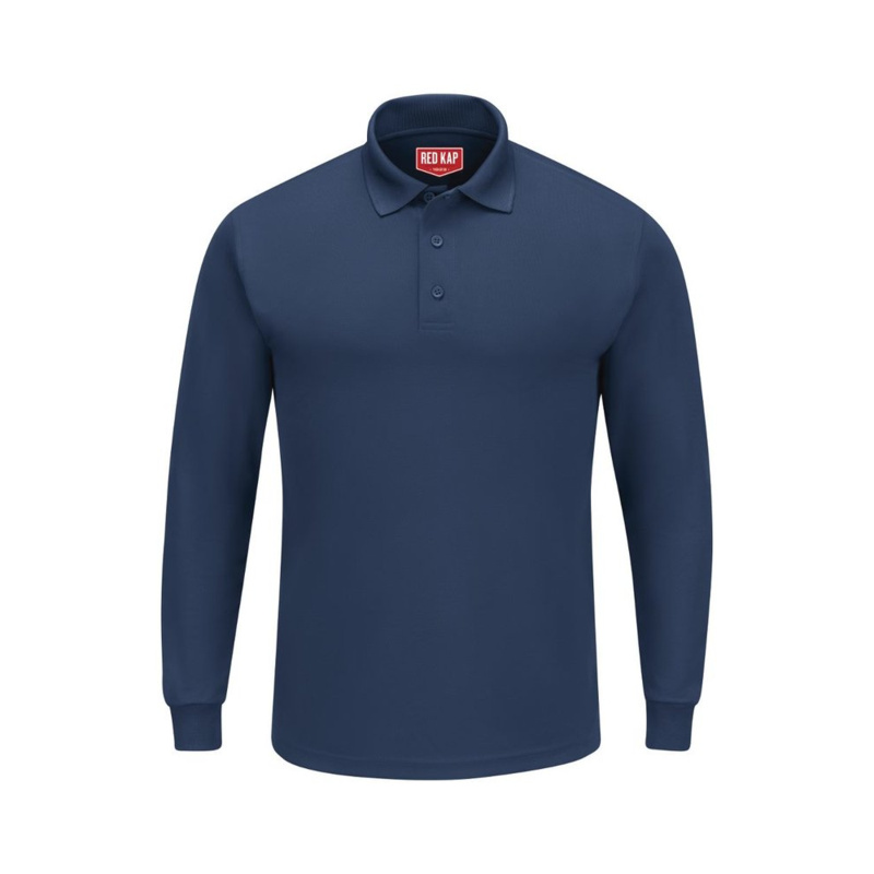 Long Sleeve Performance Knit Polo Thumbnail