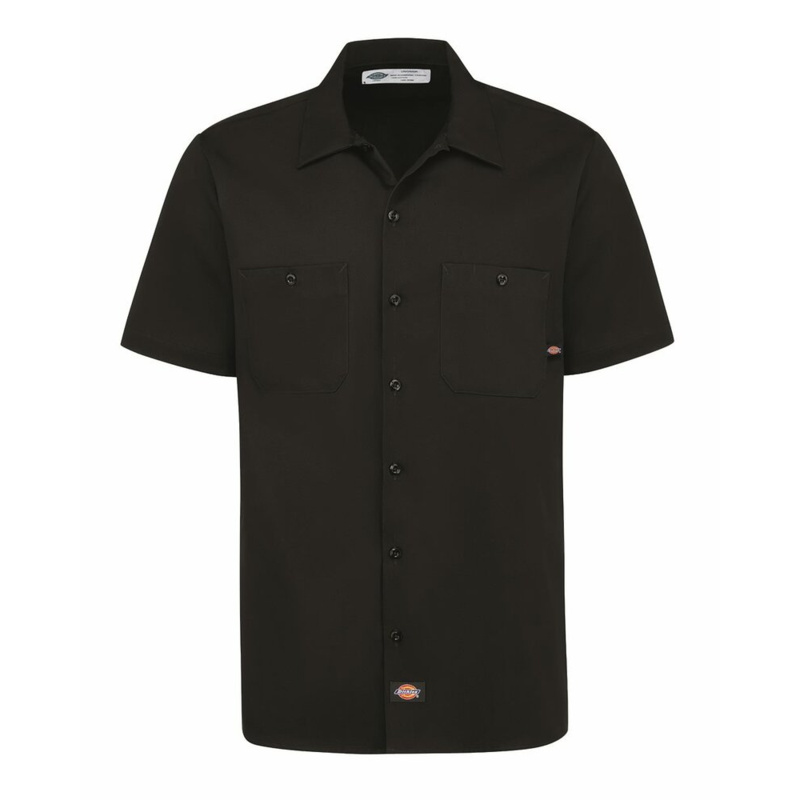 Industrial Short Sleeve Cotton Work Shirt Thumbnail