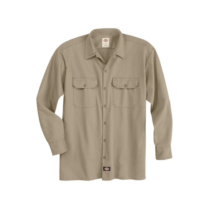 Heavyweight Cotton Long Sleeve Shirt Thumbnail