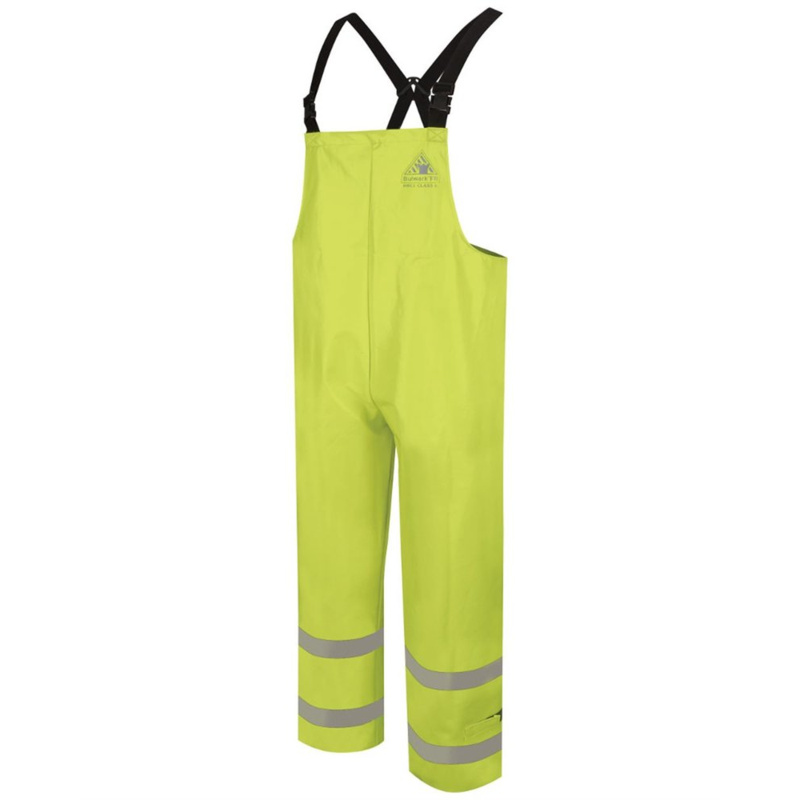 Hi-Visibility Flame-Resitant Rain Bib Overall - 13 oz. Thumbnail