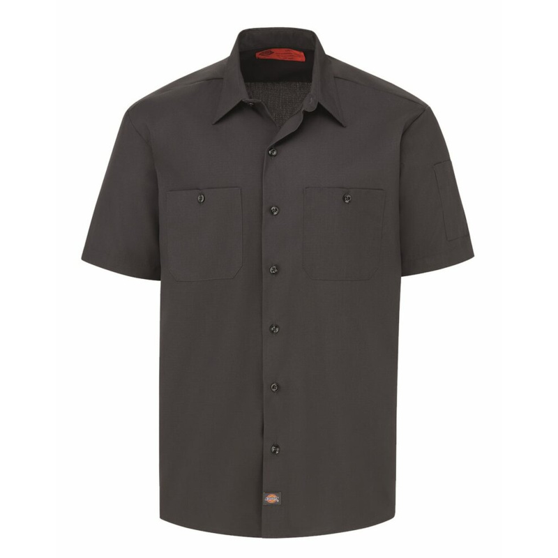 Solid Ripstop Short Sleeve Shirt - Long Sizes Thumbnail