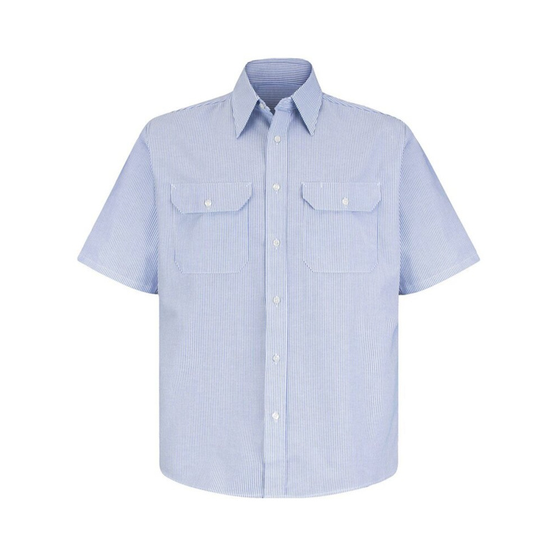 Deluxe Short Sleeve Uniform Shirt Long Sizes Thumbnail