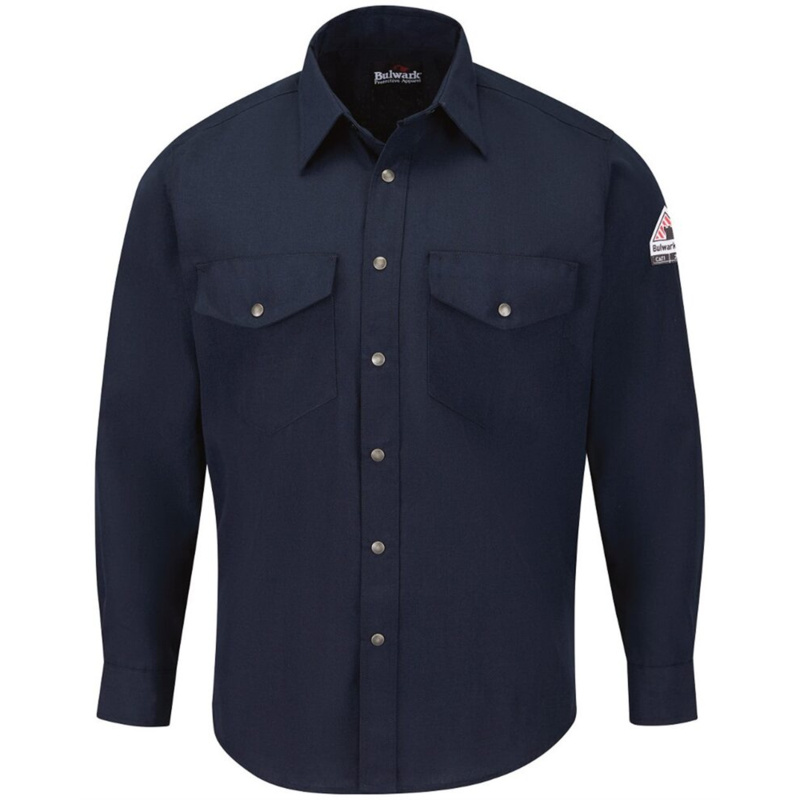 Snap-Front Uniform Shirt - Nomex® IIIA - 4.5 oz. - Long Sizes Thumbnail