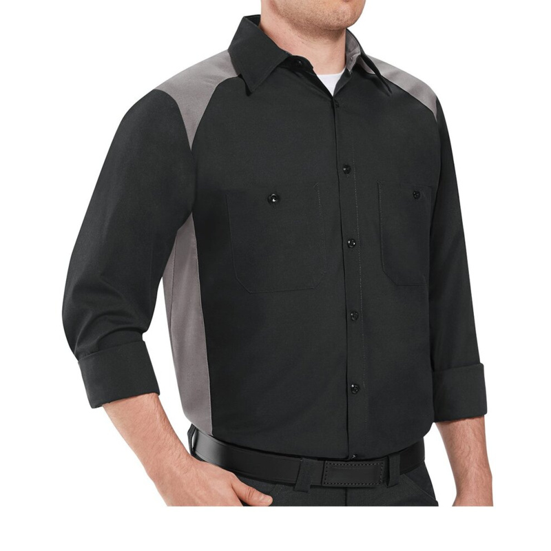 Long Sleeve Motorsports Shirt - Long Sizes Thumbnail