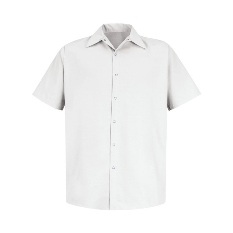 Specialized Short Sleeve Pocketless Work Shirt - Long Sizes Thumbnail