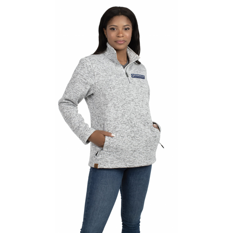 Ladies Alpine Sweater Fleece 1/4 Zip Pullover Thumbnail