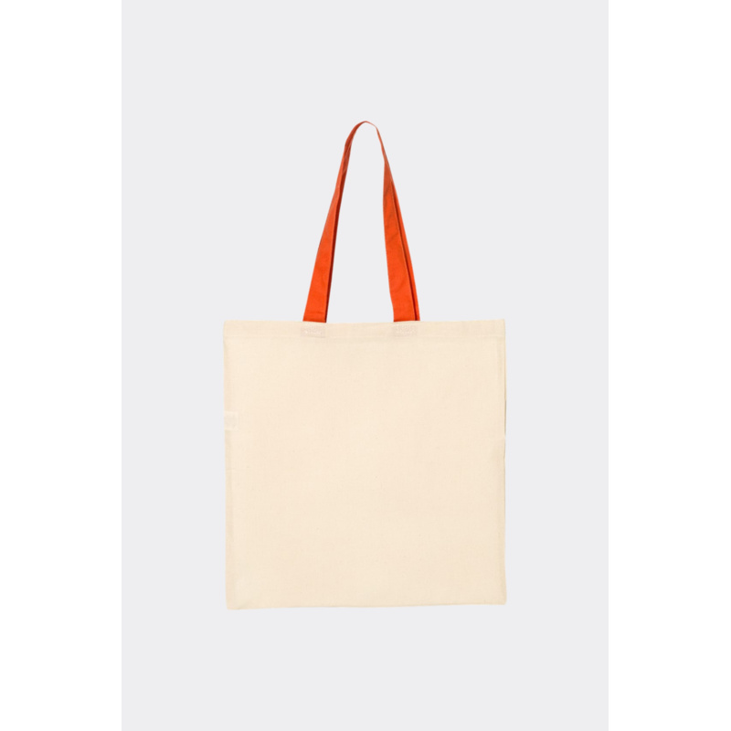 Economical Tote with Contrast-Color Handles Thumbnail