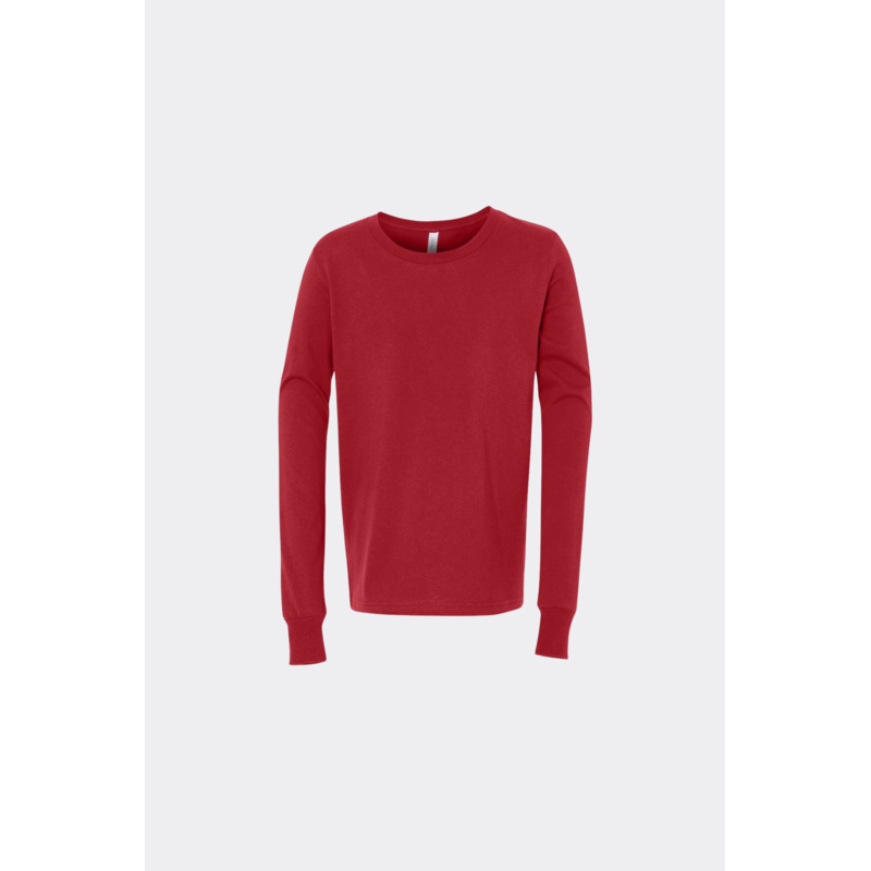 Bella + Canvas Youth Unisex Jersey Long Sleeve Tee Thumbnail