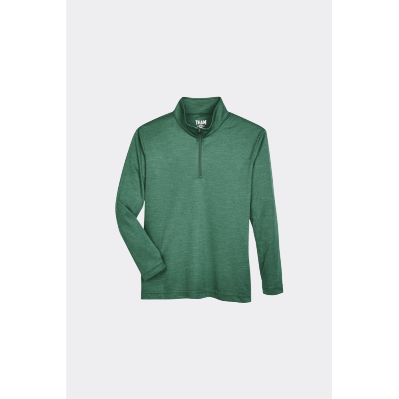 Youth Unisex Zone Sonic Heather Performance Quarter-Zip Pullover Thumbnail